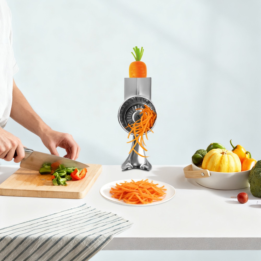 Kitchenaid Mixer Hand Mixer - Tritaverdure con Tamburo in Acciaio Inox,
