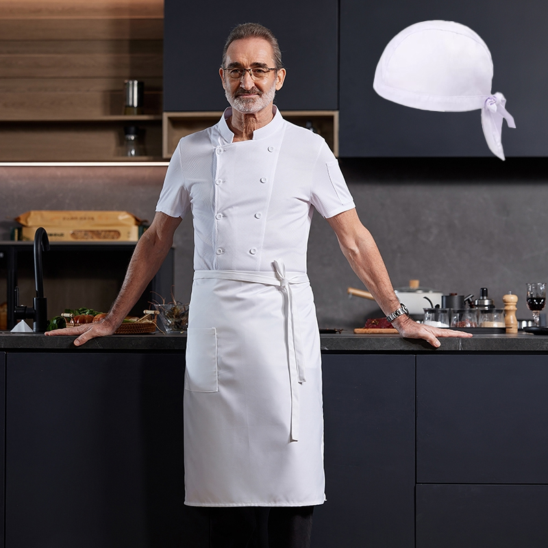 Kitchen Set Bakery - Set Uniforme da Chef 3 Pezzi: