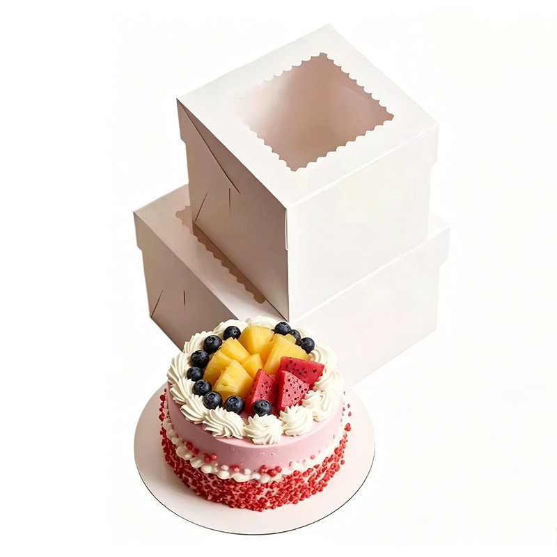 Kitchen Baking Tools - 2/4/6 Pezzi Scatole Bianche per Pasticceria