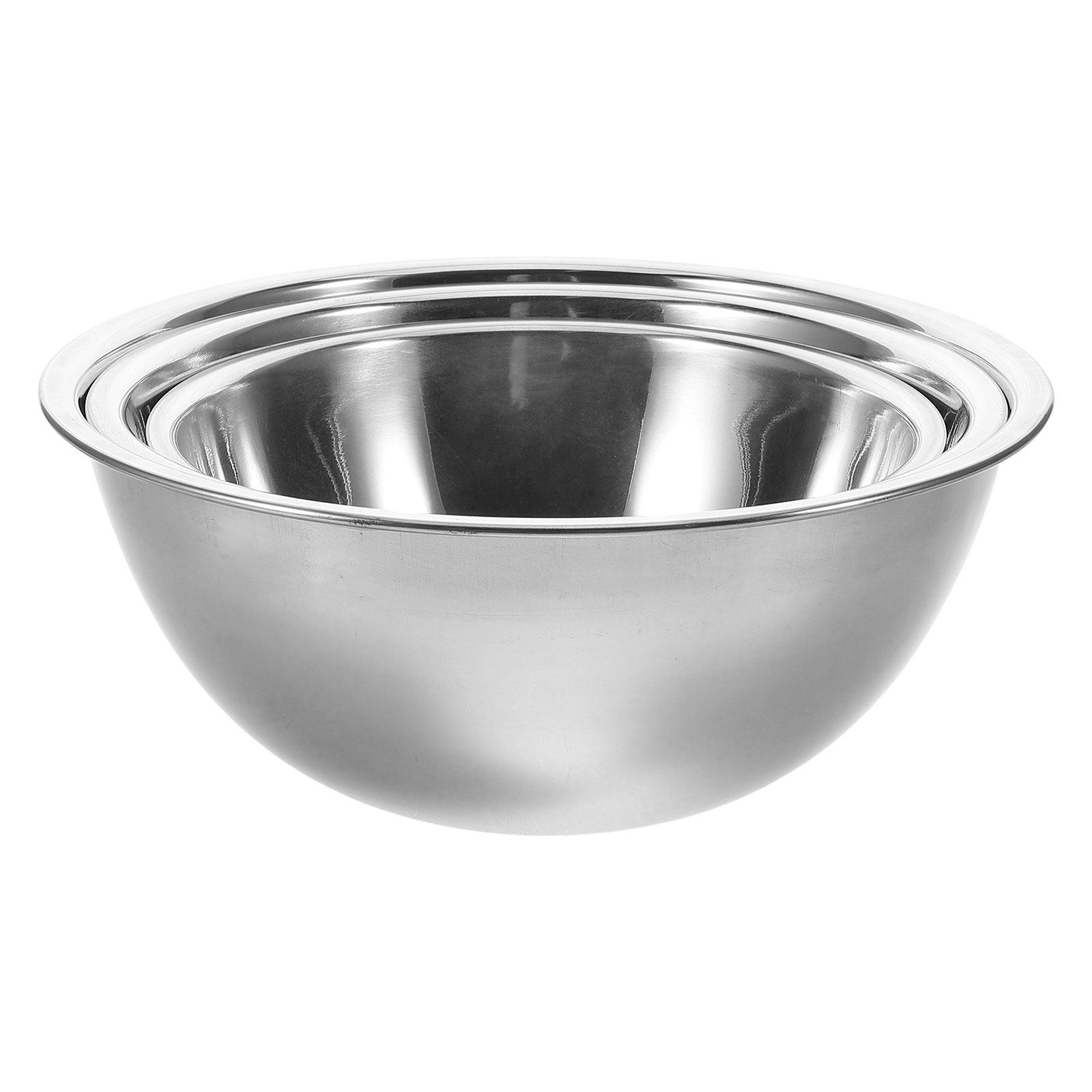 Baking (Kitchen Ingredient) - Set di 3 Ciotole in Acciaio