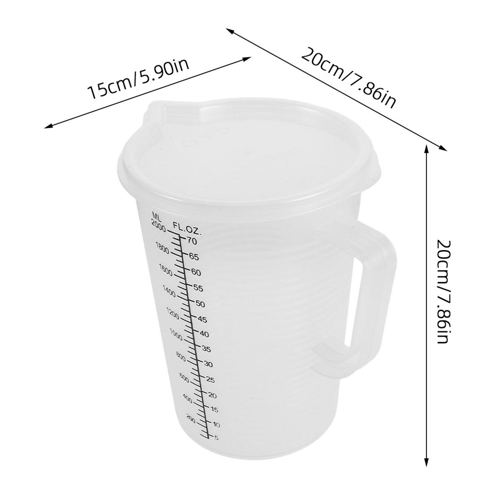 Tazze dosatrici da 2,0 litri c - Kitchen Baking Utensils recensione e prezzo