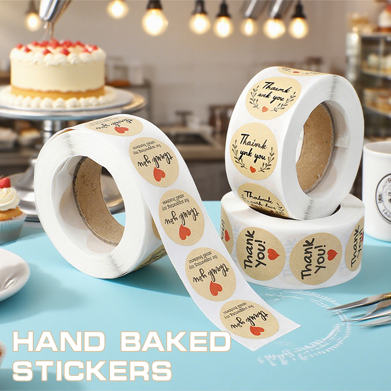500 pezzi di adesivi di ringra - Kitchen.Baking Labels recensione e prezzo