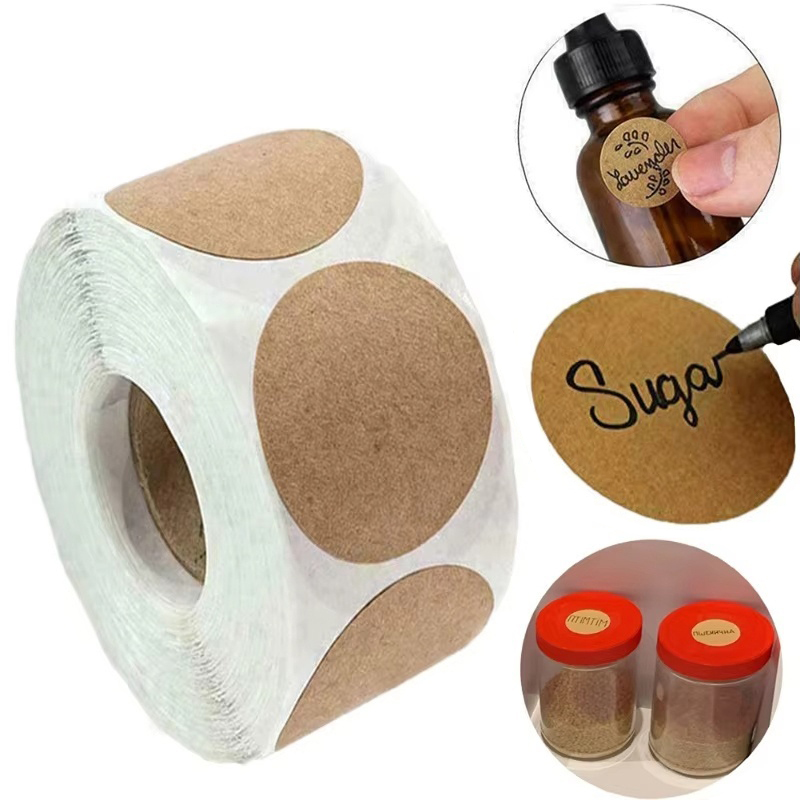 1 Rotolo di Adesivi Rotondi Bi - Kitchen.Baking Labels recensione e prezzo