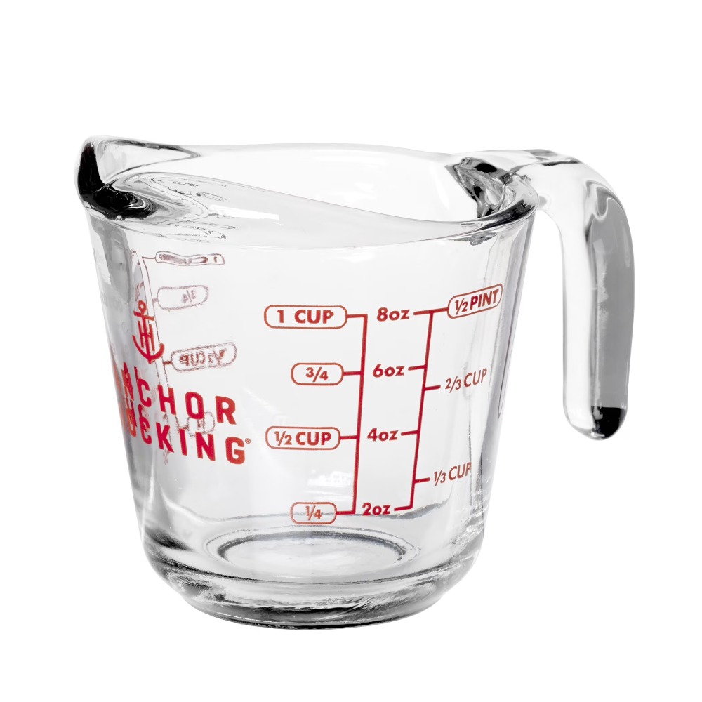 Set di 2 misurini in vetro con - Baking (Kitchen Ingredient) recensione e prezzo
