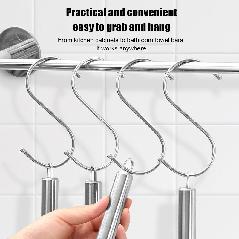 Ganci a S in acciaio inossidab - Kitchen Baking Utensils recensione e prezzo