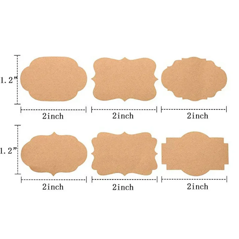 300Pcs adesivo Kraft adesivi p - Kitchen.Baking Labels recensione e prezzo