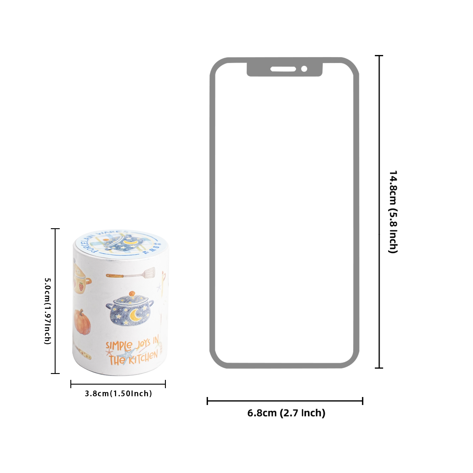 Etori Life Kitchen Washi Tape  - Baking (Kitchen Ingredient) recensione e prezzo