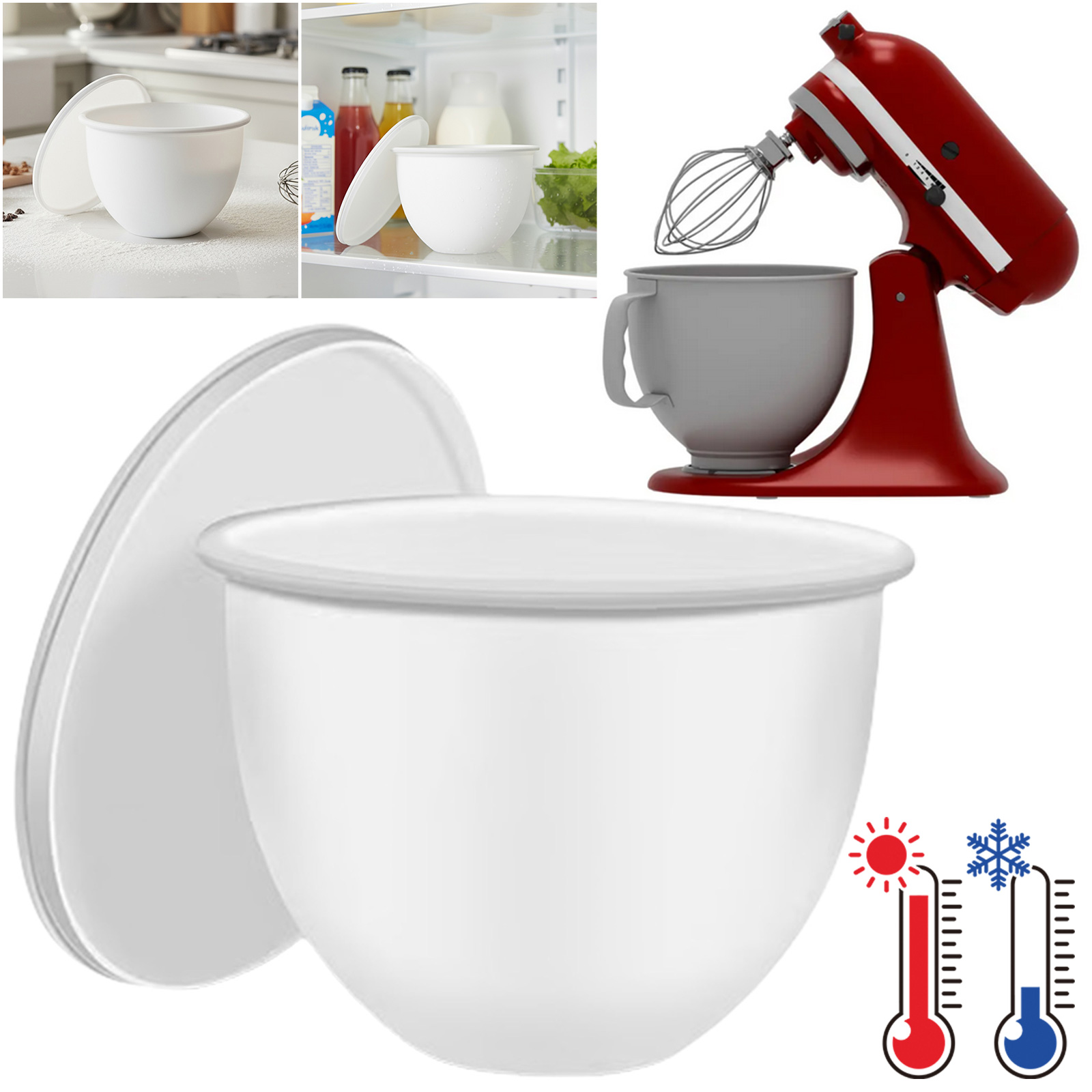 1PC Fodera universale in silic - Kitchen Aid Baking Mixer recensione e prezzo