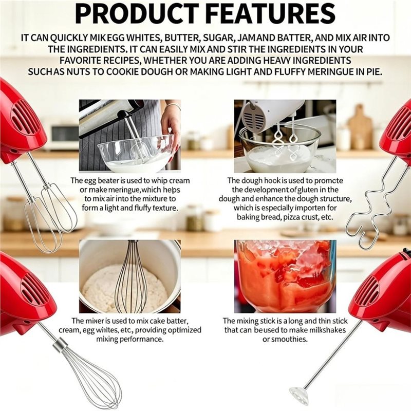 Accessori per Mixer Manuale AT - Kitchen Aid Baking Mixer recensione e prezzo