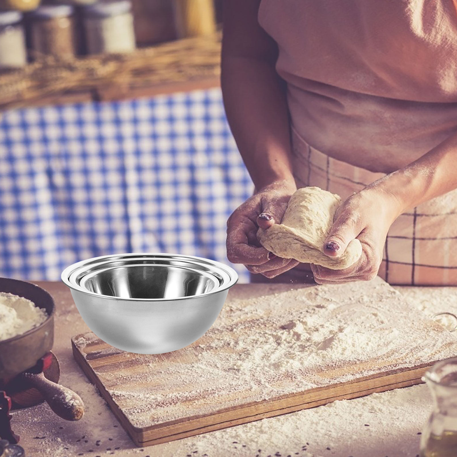 Set di 3 Ciotole in Acciaio In - Baking (Kitchen Ingredient) recensione e prezzo