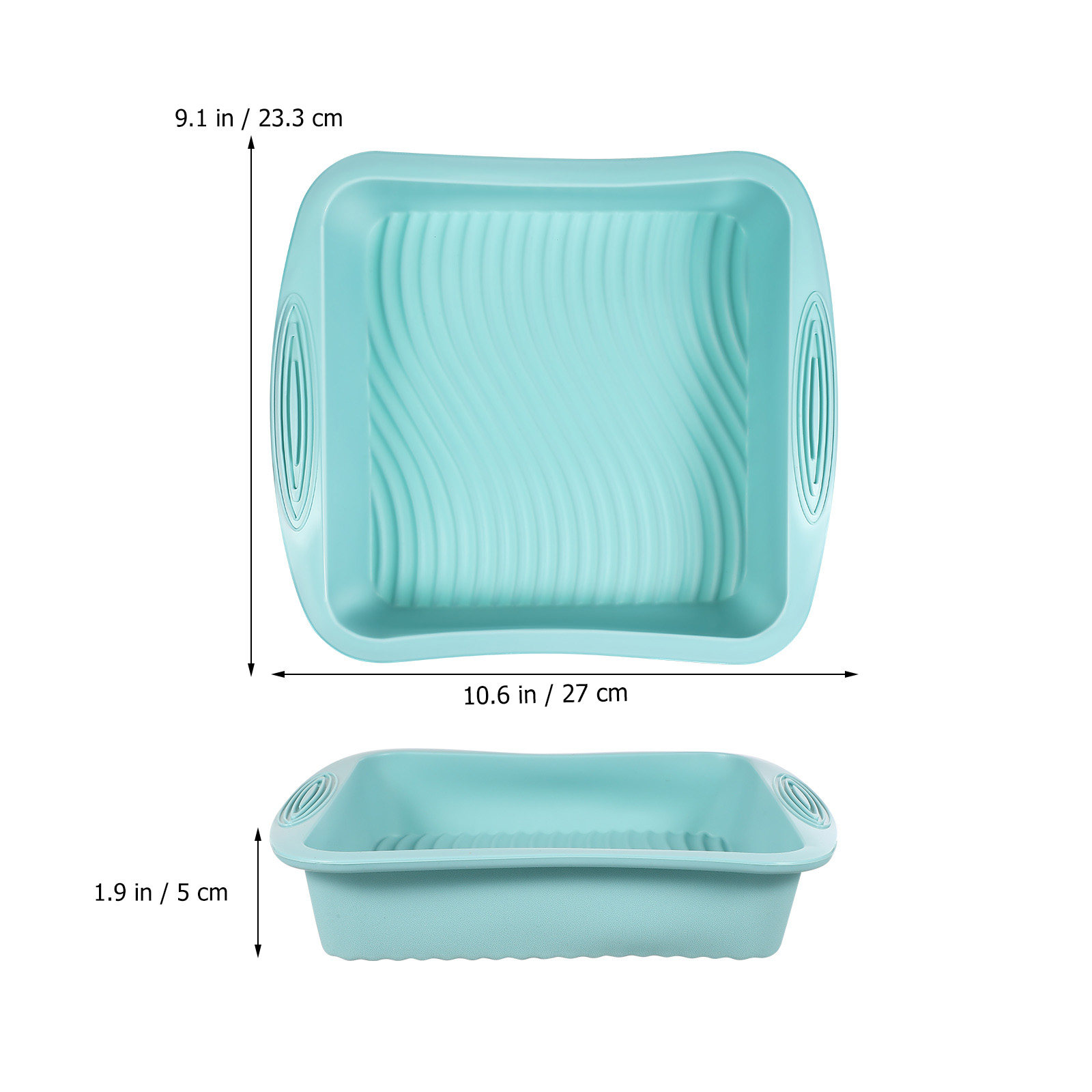 Stampo Quadrato in Silicone pe - Kitchen Baking Trays recensione e prezzo